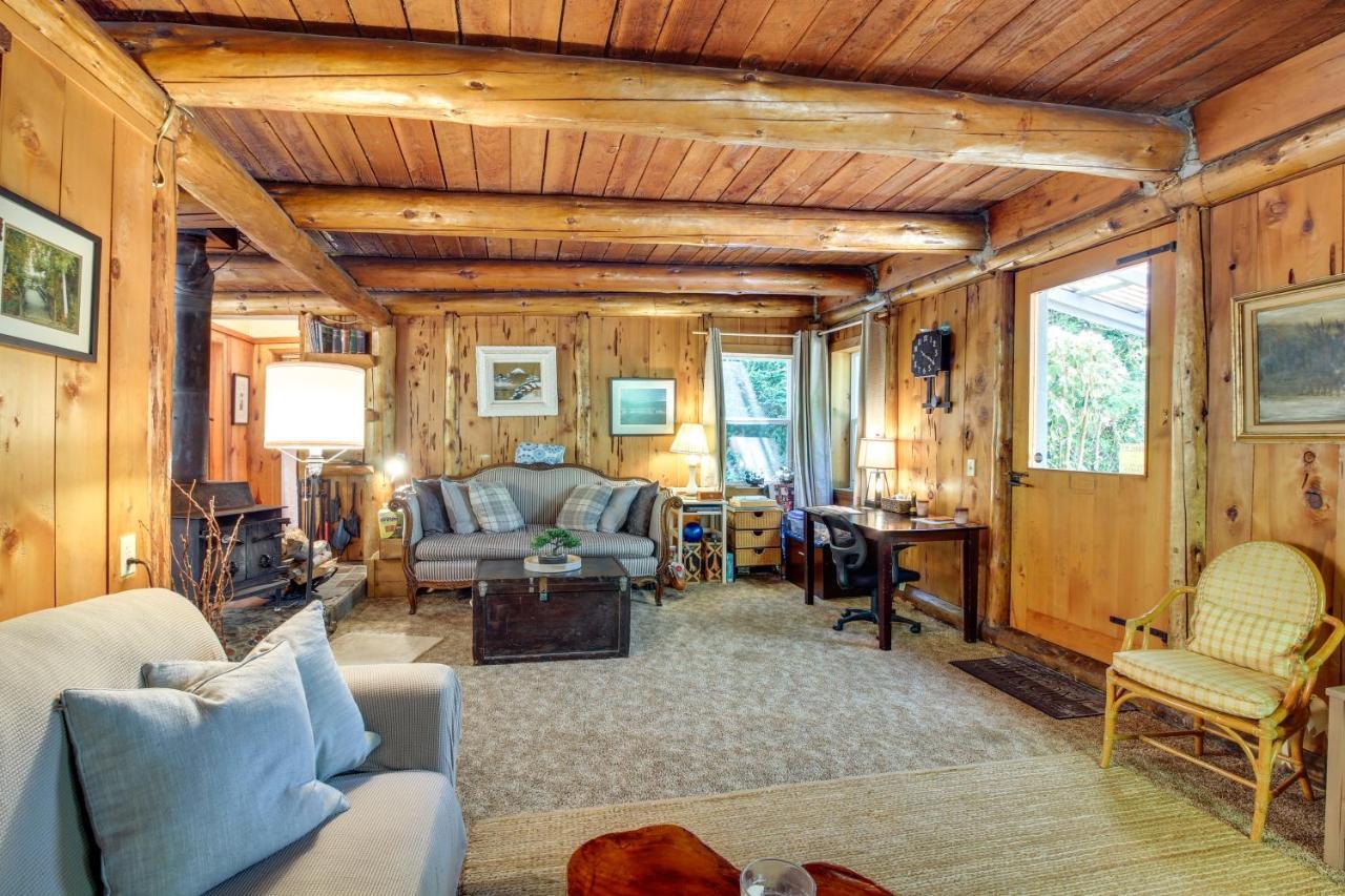 Rustic Bandon Log Cabin On 5 Acres Of Woodlands! Exterior foto
