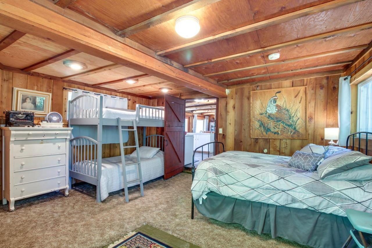 Rustic Bandon Log Cabin On 5 Acres Of Woodlands! Exterior foto